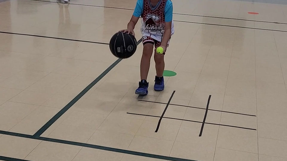 Tennis or basketball? :)